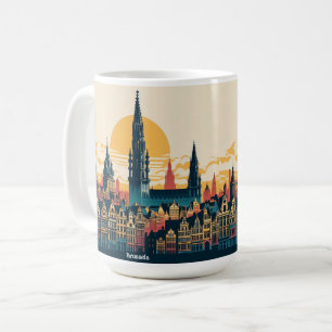 Brüssel, Belgien Stylist Kaffeetasse
