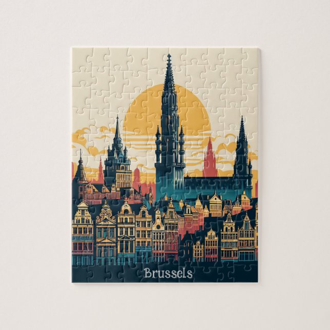 Brüssel, Belgien Stylist Puzzle (Vertikal)