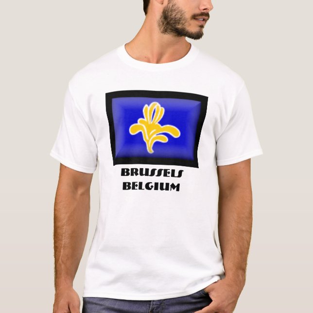 BRÜSSEL BELGIEN T-Shirt (Vorderseite)