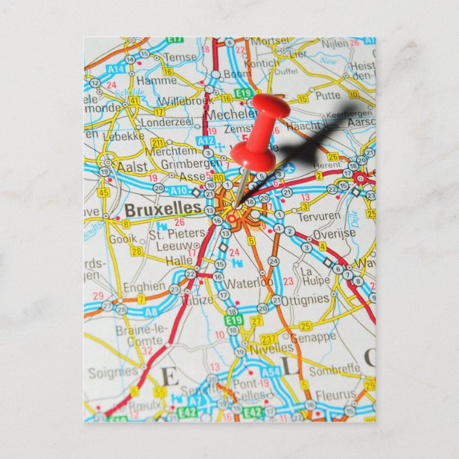 Brüssel, Brüssel, Belgien Postkarte (Vorderseite)