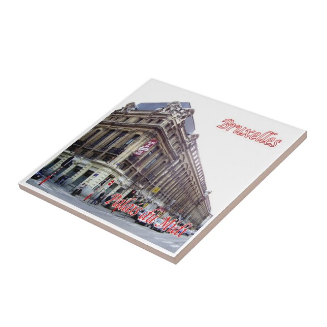 BRÜSSEL BRUXELLES Palais du Midi, Fliese (Seite)