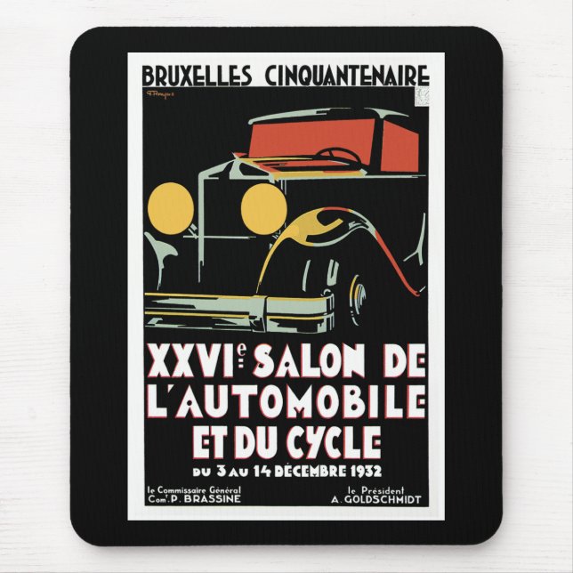Brüssel Cinquantenaire Mousepad (Vorne)
