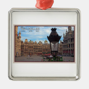 Brüssel - Der Große Platz Ornament Aus Metall