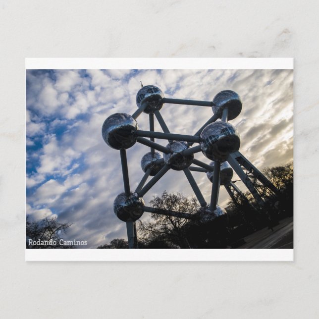 Brussel-Foto Postkarte (Vorderseite)