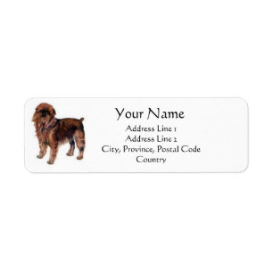 Brüssel Griffon Address Labels