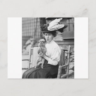 Brüssel Griffon, Anfang der 1900er Jahre Postkarte