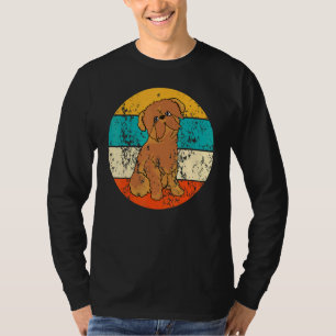 Brüssel Griffon Belgischer Zwarf Griffons Dogs Vin T-Shirt