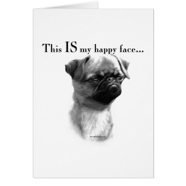 Brüssel Griffon Happy Face (Vorne)