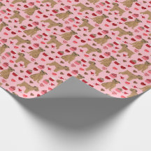 Brüssel Griffon Liebe Valentines Gift Wrap