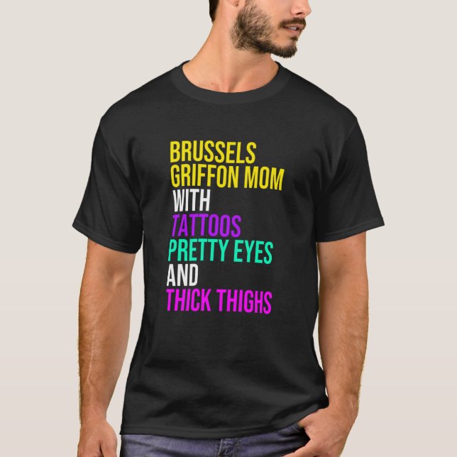 Brüssel Griffon T-Shirt (Vorderseite)