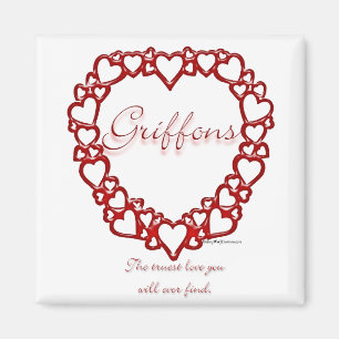 Brüssel Griffon True Love Magnet