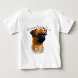Brüssel Griffon Vater 2 Baby T-shirt