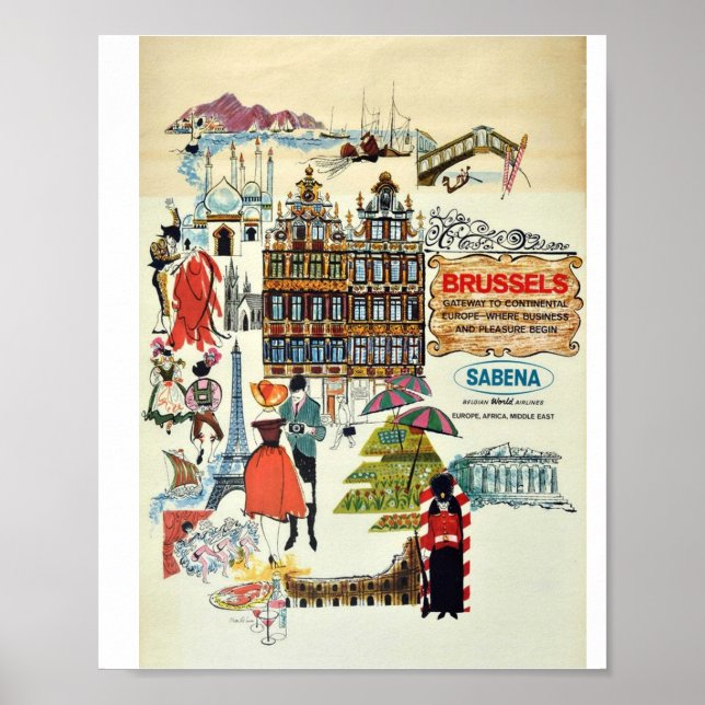 BRÜSSEL POSTER (Vorne)
