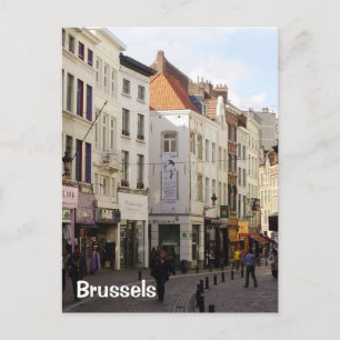 Brüssel Postkarte