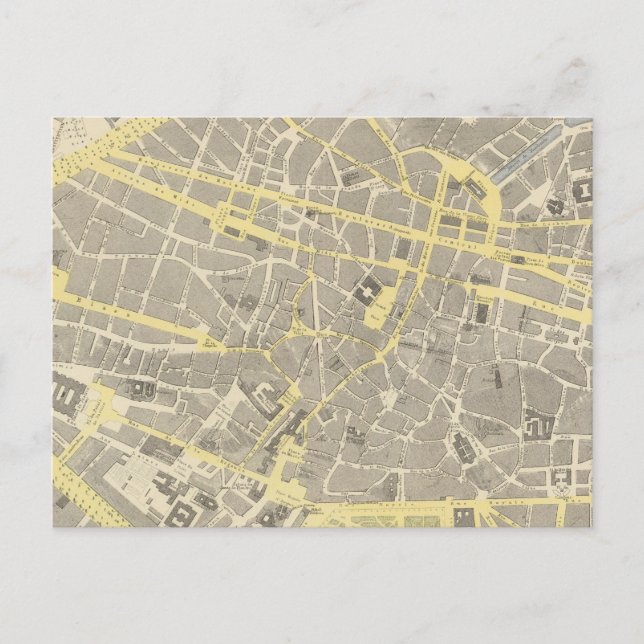 Brüssel Postkarte (Vorderseite)