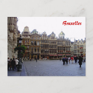 Brüssel Postkarte