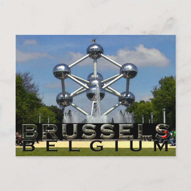 Brüssel Postkarte (Vorderseite)
