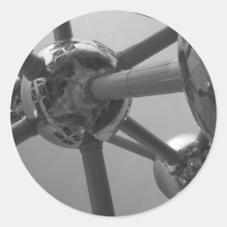 Brüssel Runder Aufkleber