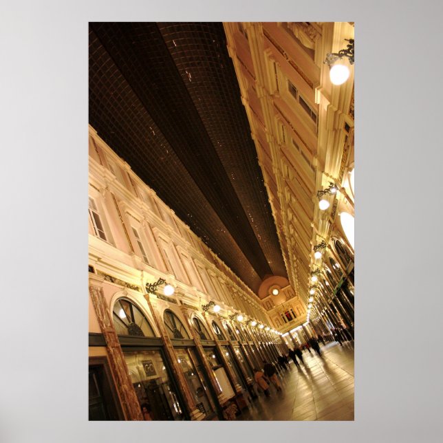 Brüssel Shopping Poster (Vorne)