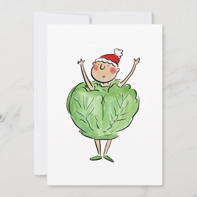 Brüssel Sprout Einladung (Vorderseite)