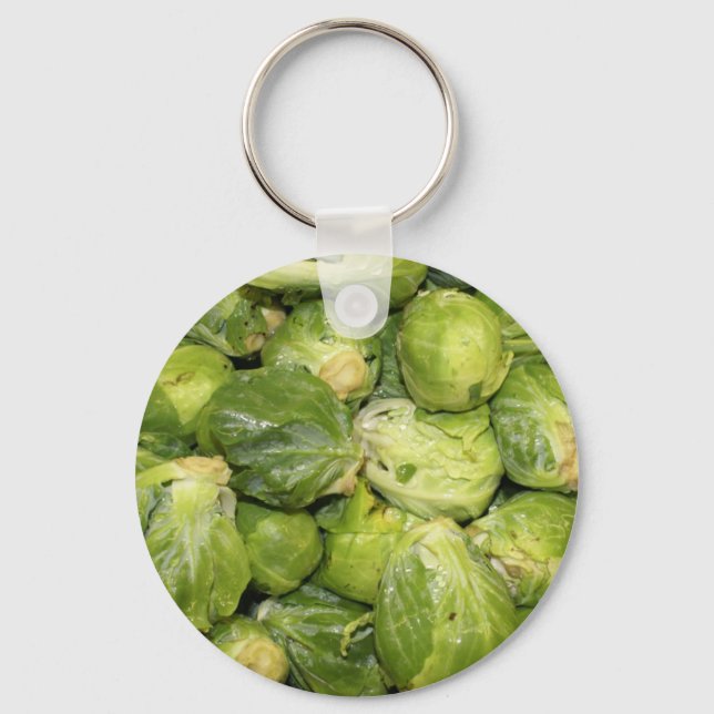 Brussel Sprouts Schlüsselanhänger (Vorderseite)