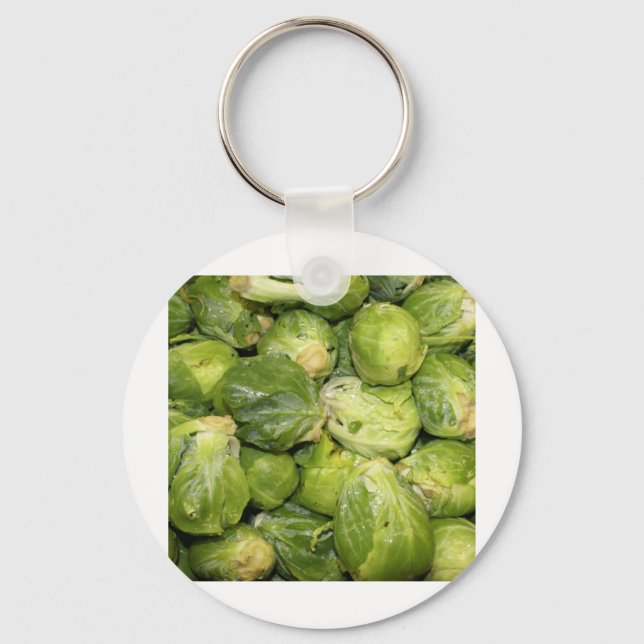 Brussel Sprouts Schlüsselanhänger (Vorderseite)