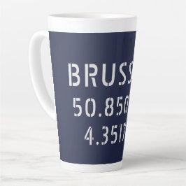 Brüsseler Breitengrad Milchtasse