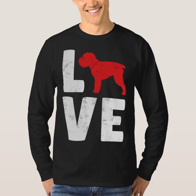 Brüsseler Griffon  2 T-Shirt (Vorderseite)