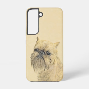 Brüsseler Griffon Rough-Malerei - Originale Hundek Samsung Galaxy Hülle