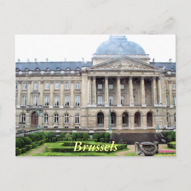 Brüsseler Residenz Postkarte (Vorderseite)