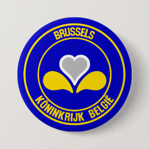 Brüsseler RundEmblem Button