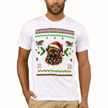 Brussels Griffon Dog Christmas Hat Xmas