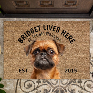 Brussels Griffon Personalisiert Pet Fußmatte
