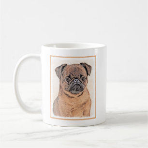 Brussels Griffon Smooth Painting Original Dog Art Kaffeetasse