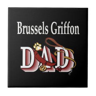 Brussels Griffon Vater Fliese