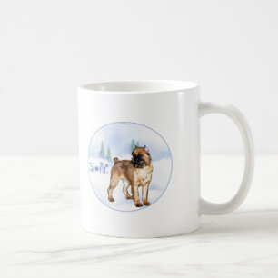 Brussels Griffon Weihnachten Tasse