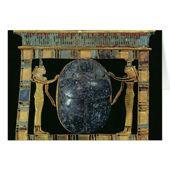 Brust des Vizier, Paser, mit Scarabäus (Vorderseite (Horizontal))