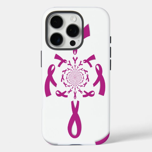 Brust-Krebs-Bewusstsein Art Print Case-Mate iPhone Hülle (Rückseite)