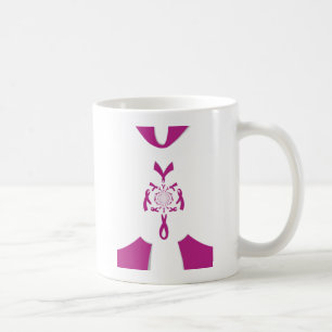 Brust-Krebs-Bewusstsein Art Print Kaffeetasse