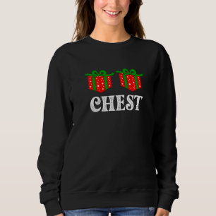 Brust Nuts Matching Chestnut Weihnachtspaare Wo Sweatshirt