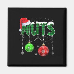 Brust Nuts Matching Kastanien Spaß Weihnachten Paa Magnet