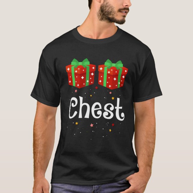 Brust Nuts Matratzen Kastanien Weihnachtskaffee Ch T-Shirt (Vorderseite)