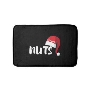 Brust Nuts Paare Weihnachten Coupé Badematte