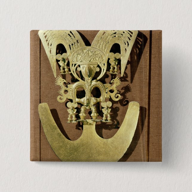 Brust, Quimbaya Button (Vorderseite)