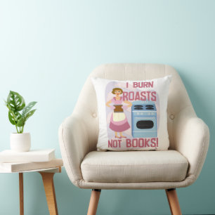 Brust-Roasts Not Books Sassy Retro Reading Ehefrau Kissen
