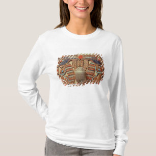 Brust verziert mit dem winged Scarabäus T-Shirt