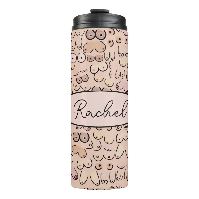 Brüste Thermosbecher (Vorderseite)