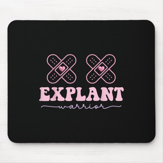 Brustimplantatkrankheit Mousepad (Vorne)