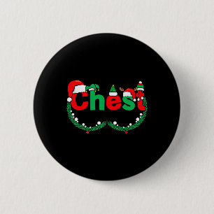 Brustkerne Matching Paare Kastanien Funny Christ Button
