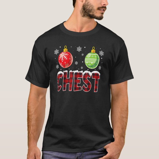 Brustkerne Matratzen Kastanien Weihnachtskaffees C T-Shirt (Vorderseite)
